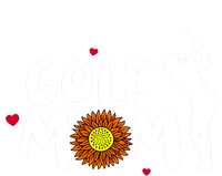 Golf Mom Cute Golf Funny Gift Pom Pom 12in Knit Beanie