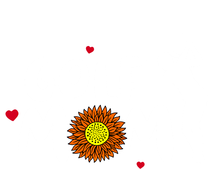 Golf Mom Cute Golf Funny Gift Pom Pom 12in Knit Beanie