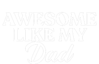 Awesome Like My Dad , Daughter Dad And Son Matching Women's Perfect Tri Tunic Long Sleeve Shirt