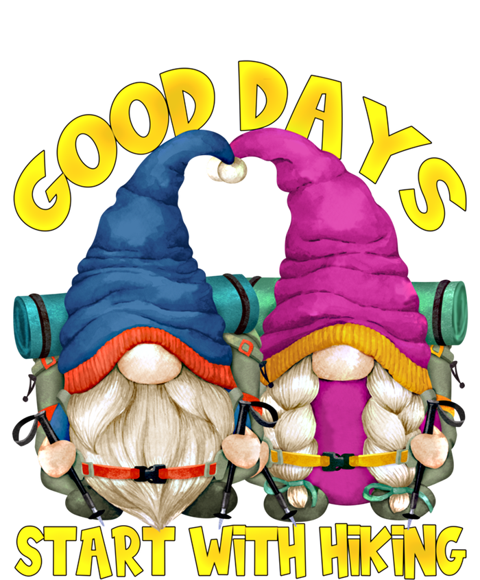 Good Days Start With Hiking Camping Couple For Hiker Mom Cute Gift Women's T-Shirt