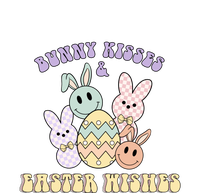 Bunny Kisses & Easter Wishes Retro Easter Day T-Shirt