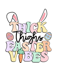 Thick Thighs Easter Vibes Retro Easter Day Gift Sustainable Beanie