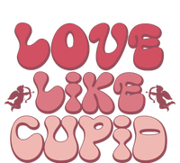 Love Like Cupid Retro Valentines High Crown Mesh Back Trucker Hat