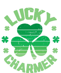 Vintage LUCKY CHARMER Shamrock St Patrick's Day T-Shirt