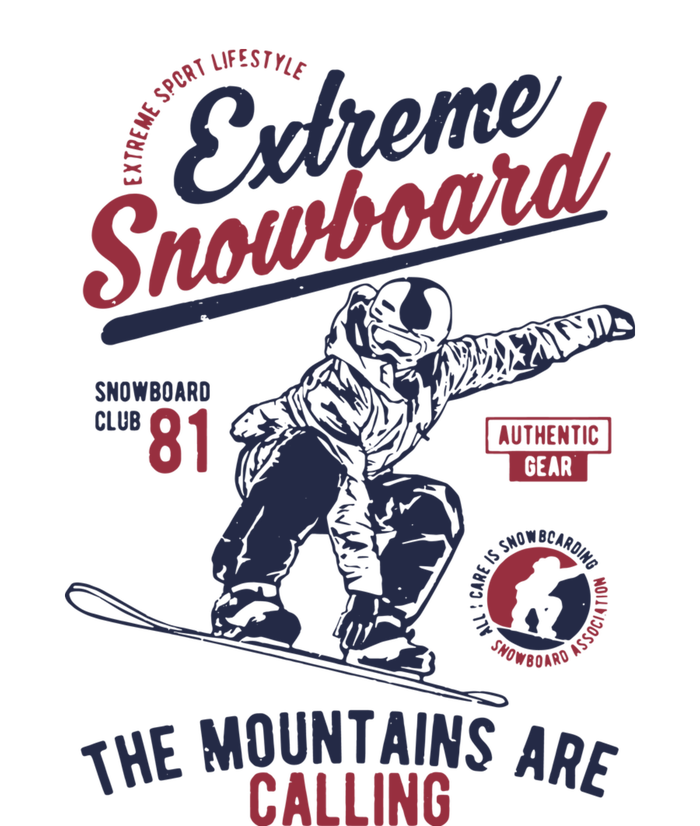 Snowboard Extreme Winter Sport Snowboarder Gift T-Shirt