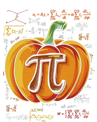 Pumpkin Pie Math Funny Halloween Thanksgiving Pi Day Cool Gift Canvas