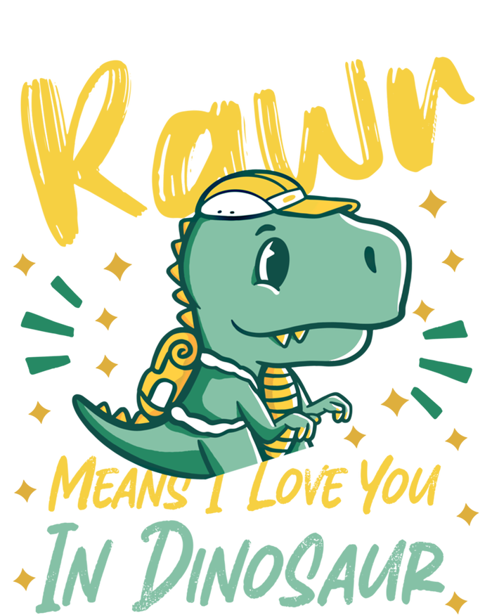 Rawr Means I Love You In Dinosaur Design And Gift T-Shirt