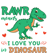 Rawr Means I Love You In Dinosaur Reptiles Png Meaningful Gift Ladies Long Sleeve Shirt