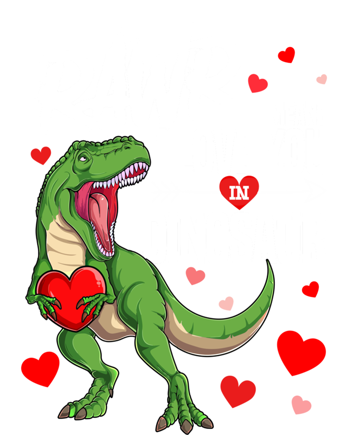 Rawr Means I Love You In Dinosaur T Rex Lover Valentine Funny Gift V-Neck T-Shirt