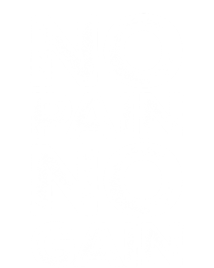 Gym Fitness And Bodybuilding Gift No Pain No Gain Gift T-Shirt