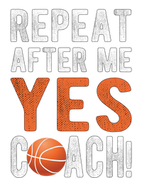 Repeat Yes Basketball Coach Basketball Coaching Gift Tank Top