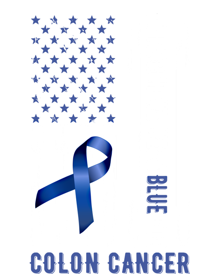 In March We Wear Blue For Colon Cancer Awareness Gift T-Shirt