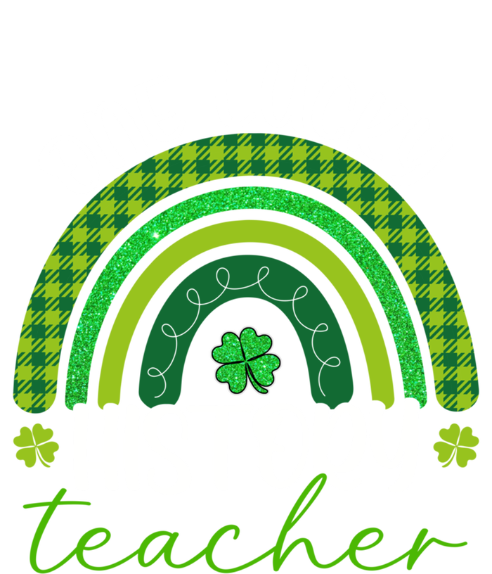 Saint Patricks Day Teacher One Lucky History Teacher Rainbow Gift T-Shirt