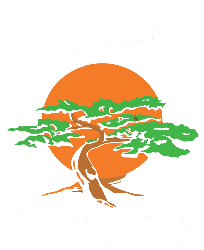 Vintage New MiyagiDo Karate Cool Bonsai Tree Gift Full Zip Hoodie