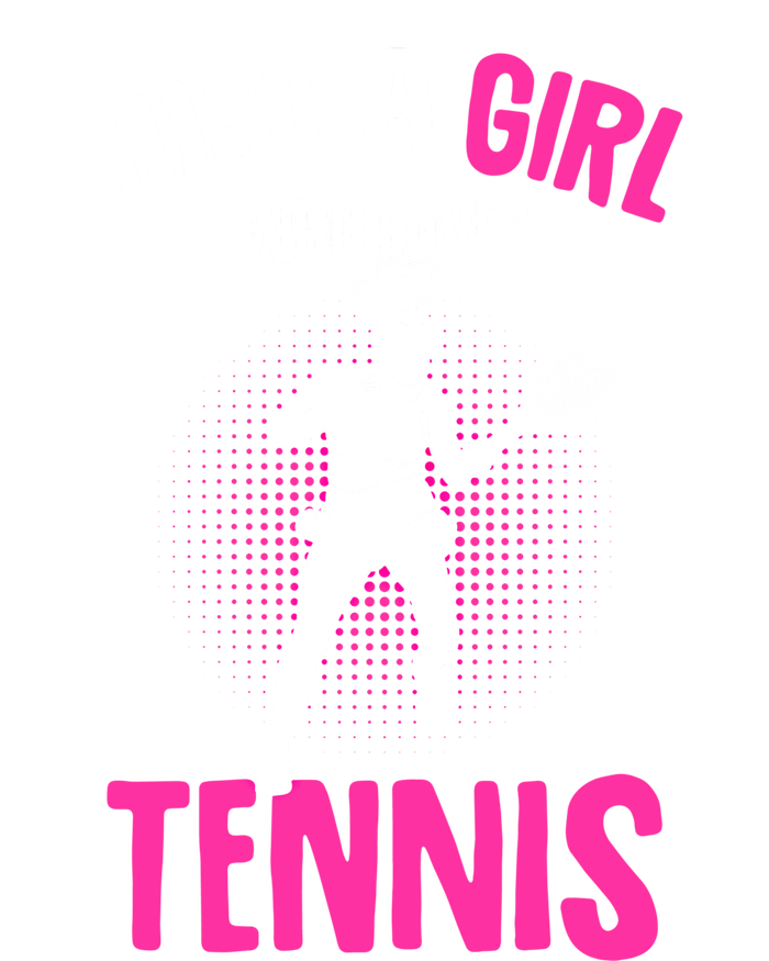 Just A Who Loves Tennis Player Gift T-Shirt