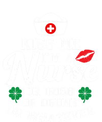 Kiss Me I'm A Nurse Or Irish Nurse Ing Gift Short Acrylic Beanie