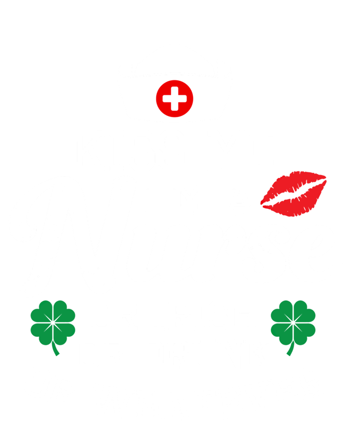 Kiss Me I'm A Nurse Or Irish Nurse Ing Gift Short Acrylic Beanie