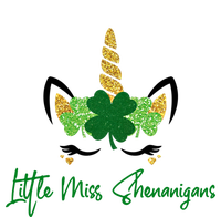 Little Miss Shenanigans Unicorn St Patrick's Day Meaningful Gift T-Shirt