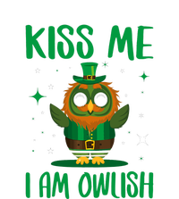 Kiss Me I'm Owlish Saint Patrick Day Gift Kids Sweatshirt