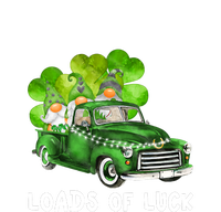 Load Of Luck Truck Gnomies Clover Shamrock St Patrick's Day T-Shirt