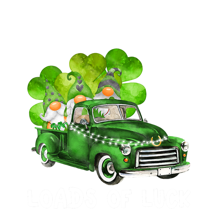 Load Of Luck Truck Gnomies Clover Shamrock St Patrick's Day T-Shirt