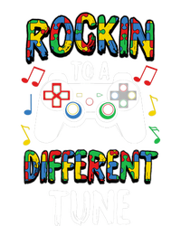 Rocking To A Different Tune Autism Awareness Gamer Gift Adult ChromaSoft Performance T-Shirt