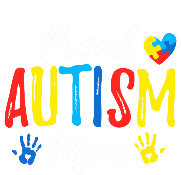 Proud Mom Autism Awareness Family Matching T-Shirt