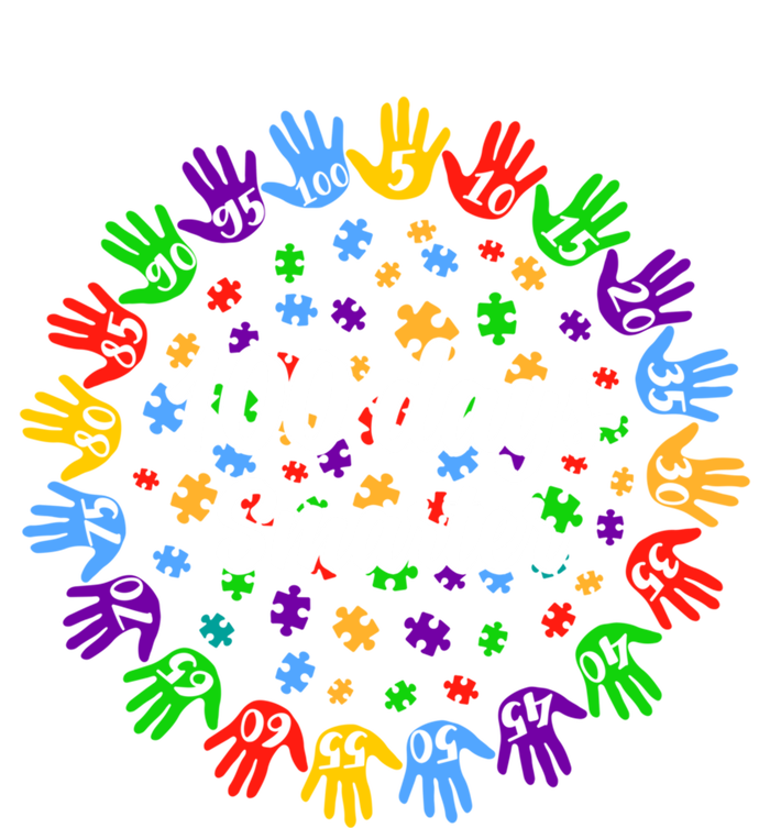 100 Day Smarter Hands 100 Days Of School Autism Teachers Gift Coaster