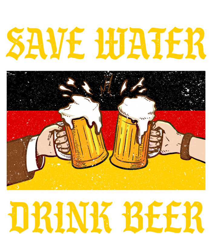 Save Water Beer Ger Flag Oktober Oktoberfest Party Funny Gift Tie-Dye T-Shirt