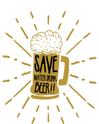 Save Water Beer Graffiti Art Protest Activism Art Gift T-Shirt