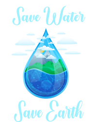 Save Water Save Life World Water Day Gift Ladies Long Sleeve Shirt