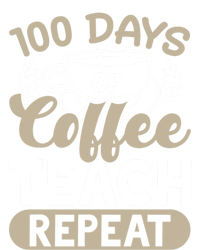 100 Days Of Coffee Teach Repeat 100 Days Of School Cute Gift Button