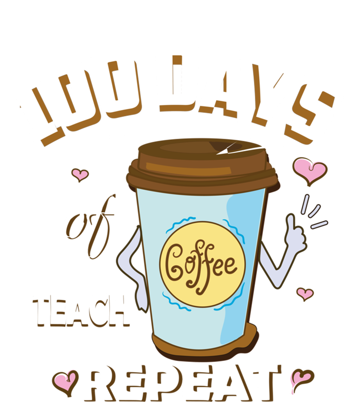 100 Days Of Coffee Teach Repeat Fan Gift Mesh Reversible Basketball Jersey Tank