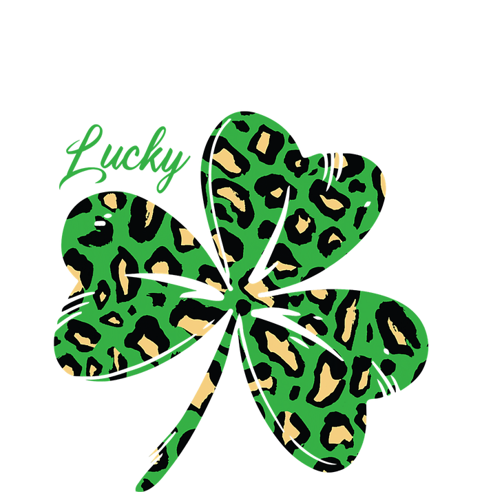 Lucky Shamrock Cheetah Pattern St Patricks Day Coaster