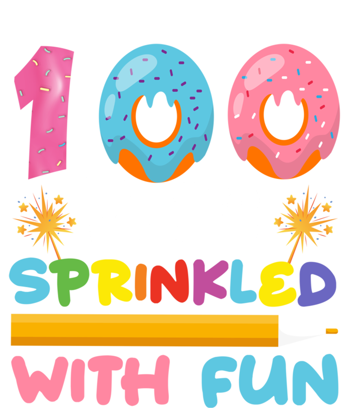 100 Days Sprinkled With Fun 100th Day Of School Teacher Gift Mesh Reversible Basketball Jersey Tank