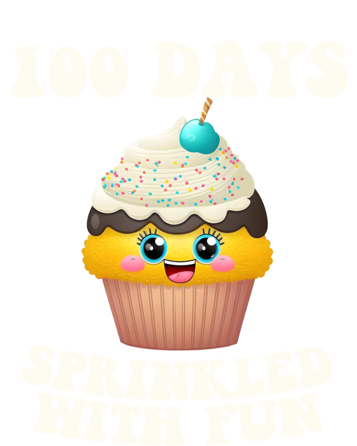 100 Days Sprinkled With Fun Cupcake 100th Day Of School Gift T-Shirt