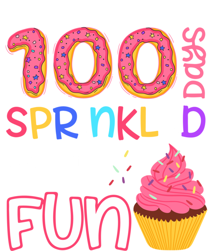 100 Days Sprinkled With Fun Cupcake 100th Day Of School Gift Tank Top