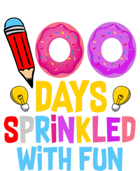 100 Days Sprinkled With Fun Cupcake 100th Day Teachers Meaningful Gift Women's Tri-Blend 3/4-Sleeve Raglan Shirt