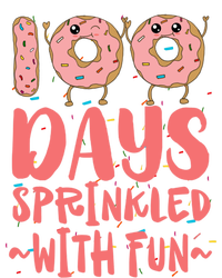 100 Days Sprinkled With Fun Donut 100th Day Of School Gift Women's Tri-Blend 3/4-Sleeve Raglan Shirt