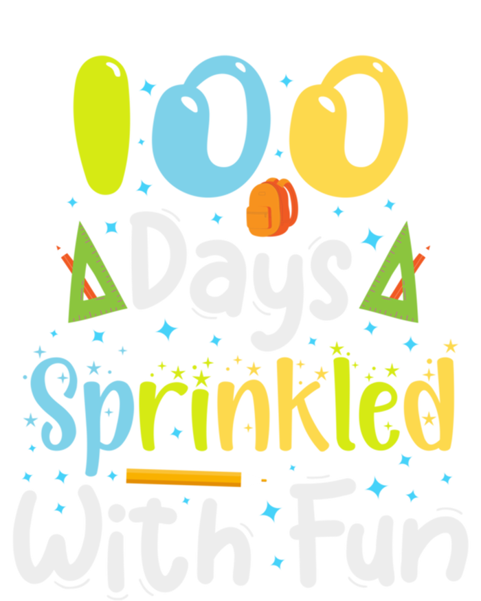 100 Days Sprinkled With Fun Funny 100 Days Of School Gift Toddler Long Sleeve Shirt