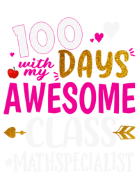 100 Days With My Awesome Class Math Specialist School Cool Gift T-Shirt