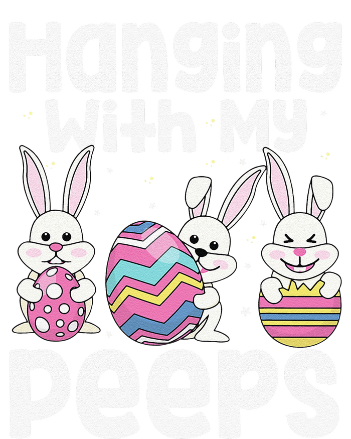 Hanging With My Peeps Happy Easter Bunny T-Shirt