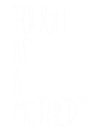 Tough As A Mother Funny Momma Loves Her Dos Strong Mom Great Gift V-Neck T-Shirt