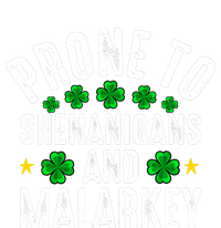 Prone To Shenanigans And Malarkey St Patricks Day Men Women Pajama Set