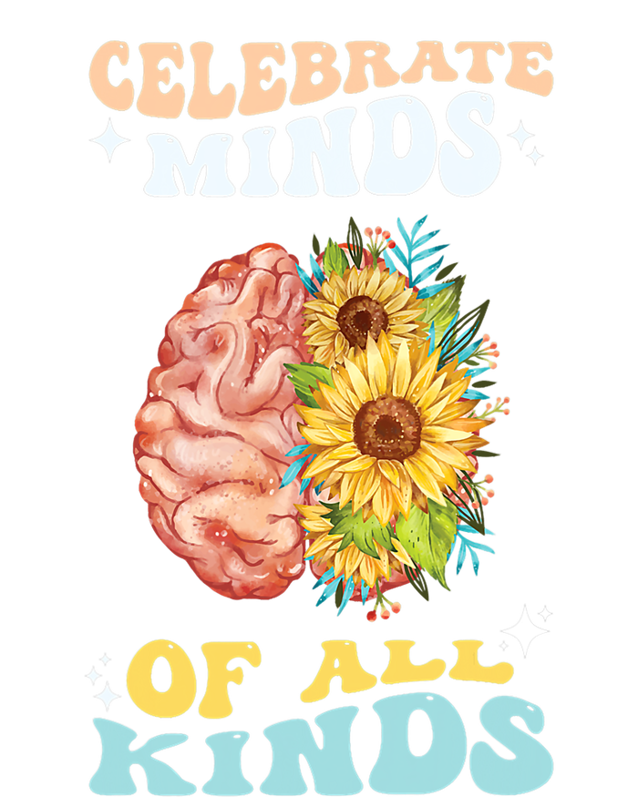 Celebrate Minds Of All Kinds Neurodiversity Autism Awareness T-Shirt