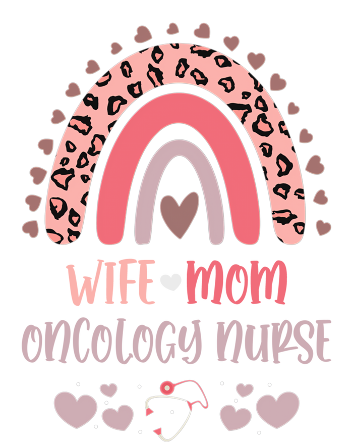 Wife Mom Oncology Nurse Strong As A Mother Nurse Mom Mother' Gift T-Shirt