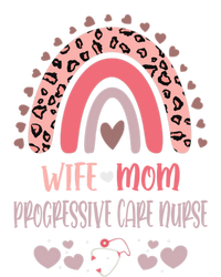 Wife Mom Progressive Care Nurse Strong As A Mother Nurse Mom Gift Tall Hoodie