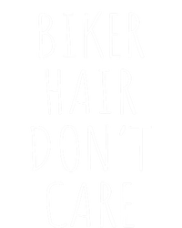 Biker Hair Don't Care Gift For Bike Lovers Motorcycle Meaningful Gift Premium Hoodie