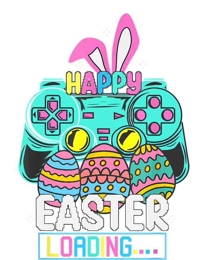 Video Game Easter Bunny Gaming Controller Gamer Womens Funnel Neck Pullover Hood