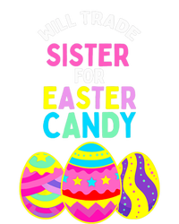 Will Trade Sister For Easter Candy Eggs Cute Boy Girl Tie-Dye T-Shirt